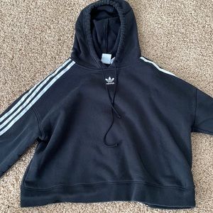 Adidas Cropped Hoodie SIZE MEDIUM